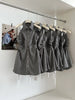 Summer Women Korean Fashion Plaid Sleeveless Mini Dress With Shorts Frock Evening Shoujo Girl Party 2000s Aesthetic Prom Gown