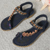 Women's Sandals Bohemia Style Sandals Summer 2025 New Shoes For Woman Flip Flops Beach Summer Shoes Women Low Heels Footwear