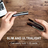 Tactical Wallet Carbon Fiber Wallet Metal Money Clip Wallet RFID Blocking Minimalist Wallet for Men Slim Aluminum Credit Card H