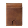Retro genuine leather wallet, men's short wallet, RFID anti-theft brush, top-grain cowhide men's wallet