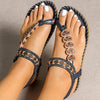 Women's Sandals Bohemia Style Sandals Summer 2025 New Shoes For Woman Flip Flops Beach Summer Shoes Women Low Heels Footwear