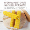 New 10pcs-Handmade Bees Wax Candle Taper Candles Honeycomb-Cotton Wick–Luxury Premium Beeswax Decorative Candles Taper navidad