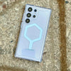 Transparent Case for Samsung Galaxy 25 Ultra S24 Ultra S23 + Plus S23 Magnetic UA MacSafe Rugged Shockproof Magnetic Cover