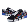 Men's Boho Tennis Shoes Canvas Sport Lace-Up Casual Shoes Leisure Trend Fashion Men Lightweight Spring Summer Platform Sneaker