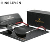 KINGSEVEN Trendy Designer Men Sunglasses Classic Polarized UV400 Fashion Glasses Driving Square Frame Male Outdoor Male Eyewear