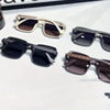 2025 New Square Fashion Designer Sunglasses Simple Polarized  Sun Glasses Trendy Eyewear for Accessory Luxury Lents De Sol Mujer