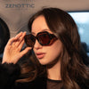 ZENOTTIC Square Prescription Sunglasses Handmade Acetate Myopia Sun Glasses Butterfly Polarized Optical Shades for Women