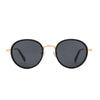 ZENOTTIC Steampunk Polarized Sunglasses For Men Vintage Round Mirror Sun Glasses for Women Shades UV400