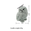 3D Owl Scented Candle Plant Soybean Wax Cute Cartoon Animal Owl Fragrance Gift Home Birthday Decoration