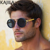 Polarized Round Steampunk ND9 Adjustable Dimming Sunglasses Men 2025 Luxury Brand Punk Fishing Sunglass Anti-Glare Driving UV400