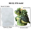 Cute hedgehog relief cylindrical candle silicone mold flower hedgehog relief cylindrical resin mold hedgehog relief gypsum molds