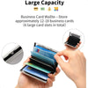 Stainless Steel Credit Card Wallet RFID Blocking Metal Case Pocket Business Card Holder for Women and Men