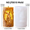 Cute hedgehog relief cylindrical candle silicone mold flower hedgehog relief cylindrical resin mold hedgehog relief gypsum molds