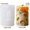 Cute hedgehog relief cylindrical candle silicone mold flower hedgehog relief cylindrical resin mold hedgehog relief gypsum molds