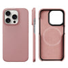 for Magsafe Case for iPhone 15 16 Pro Max Promax 16Pro Natural Cowhide Lychee Leather Magnetic Protector Luxury Phone Back Cover
