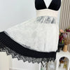Summer Women Midi A-line Dress Party Evening Spaghetti Strap Frocks One-Piece Graduation Coquette Pleated Old Money Sundress