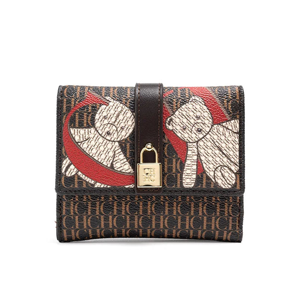 CH Premium Wallet High Quality Standard Wallet Women's Temperament Style Card Wallet Fashion Versatile Letter Print Design Walle