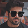 Classic Polarized Steampunk Square Sunglasses Men 2025 Luxury Brand Trendy Punk Metal Frame Sun Glasses For Male Outdoor Eyewear