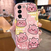 Loopy Wave Case for Samsung Galaxy S25 S24 S23 S22 S21 Ultra Plus S20 FE A73 A72 A71 A56 A55 A54 5G A52 A52S A51 4G Back Cover