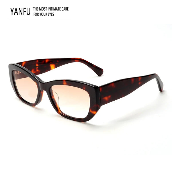 2025 Summer Tortoise Fashion Acetate Square Sunglasses Woman Outdooor Beach UV400 Glasses Man Eyeglasses Female Driving No Logo