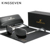 KINGSEVEN Trendy Designer Men Sunglasses Classic Polarized UV400 Fashion Glasses Driving Square Frame Male Outdoor Male Eyewear