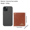 Royal Bagger RFID Vintage Short Wallets for Men Genuine Leather Card Holder Simple Thin Bifold Wallet 3001