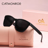 CATMONROE 1pcs Women Sunglasses UV400 Lightweight Fashion Multiple Color Options Pink Lenses Polarized Sunglasses Perfect Gift
