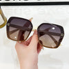 2025 New Square Fashion Designer Sunglasses Simple Polarized  Sun Glasses Trendy Eyewear for Accessory Luxury Lents De Sol Mujer