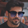 Classic Polarized Steampunk Square Sunglasses Men 2025 Luxury Brand Trendy Punk Metal Frame Sun Glasses For Male Outdoor Eyewear