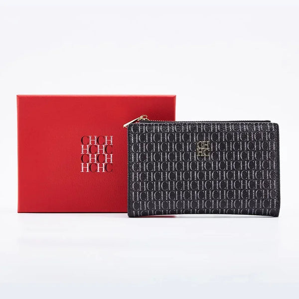 CH Tiny Portable High Quality Ladies Coin Purse New Premium Feeling Ladies Use Cartoon Pattern Printed Wallet Fashionable