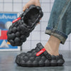 Couple Men's and Women's Summer Soft Sole Dual-Use Waterproof Beach Sandals Non-Slip Outer Sports Slippers