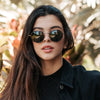 ZENOTTIC Steampunk Polarized Sunglasses For Men Vintage Round Mirror Sun Glasses for Women Shades UV400