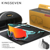 KINGSEVEN New Cycling Sunglasses Men Sports Women Mtb Bicycle Glasses UV400 Polarized Fishing Protection Eyewear Outdoor