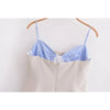 Dresses Women's Summer 2025 New Chic Patchwork Tube Top Slim Mini Elegant Holiday Women's Dress Street Fashion Youth Dress