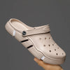 Oulylan Unisex Beach Sandals Light Weight Hollow Slippers Summer Quick Dry Flat Classical Men Women Clogs Plus Size 36-50
