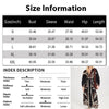 Women's 2025 Spring Bohemian Printed Tie High Waist  Long Sleeve V-Neck  Fashion Waist Dresses